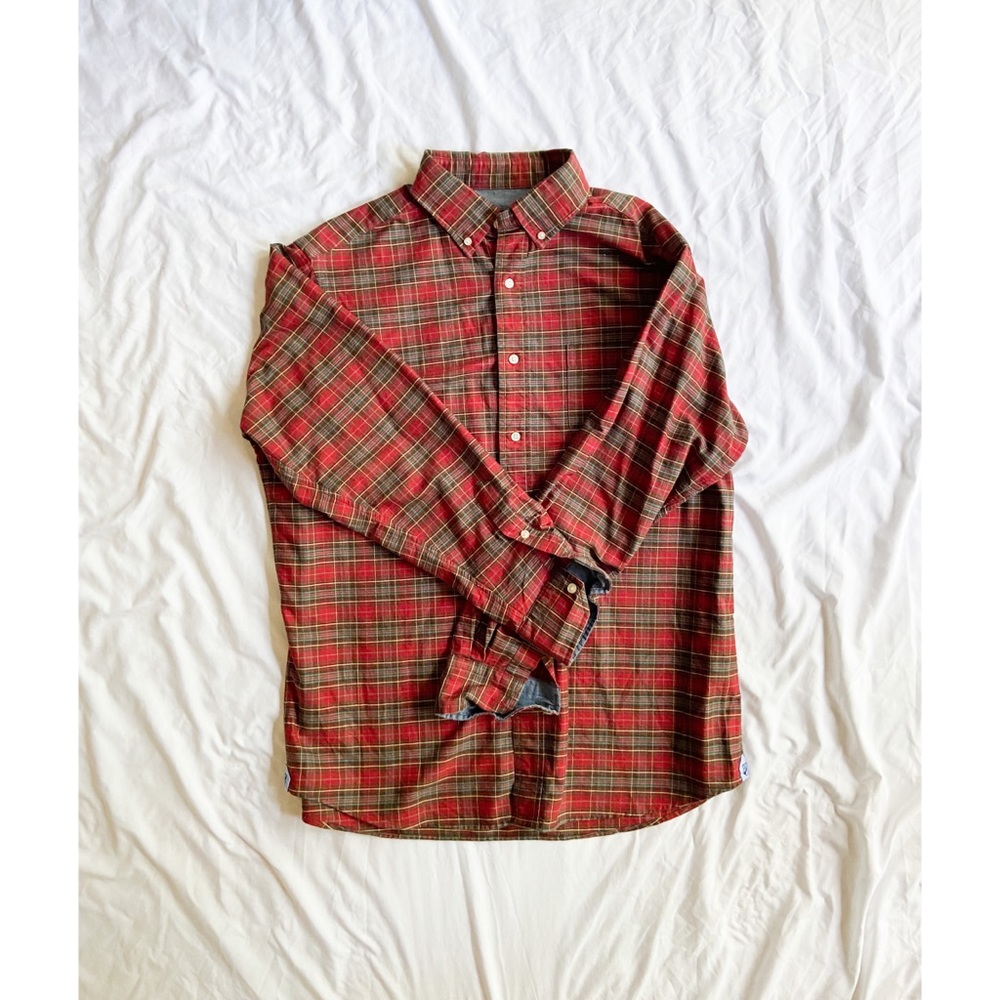 Cremieux Men’s Plaid Button Down Shirt